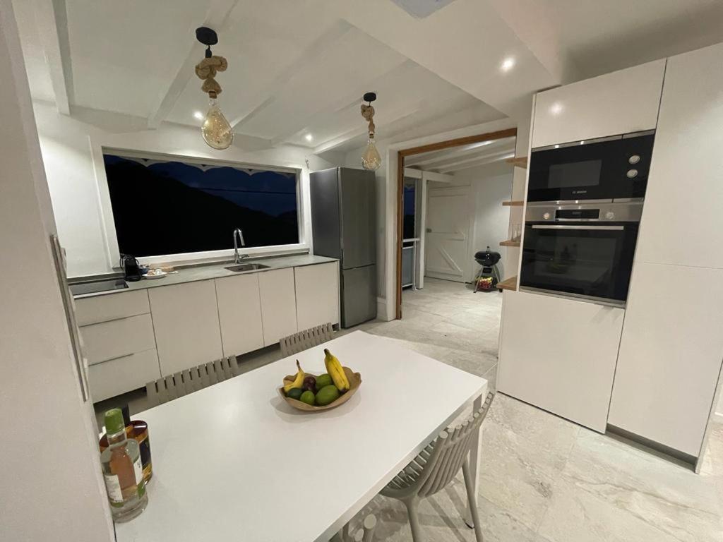 Les Appart Villa Sunbay Caraibes Avec Piscine Privative Vue Mer Et Montagne Le François Dış mekan fotoğraf