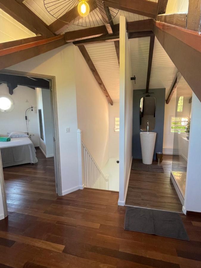 Les Appart Villa Sunbay Caraibes Avec Piscine Privative Vue Mer Et Montagne Le François Dış mekan fotoğraf
