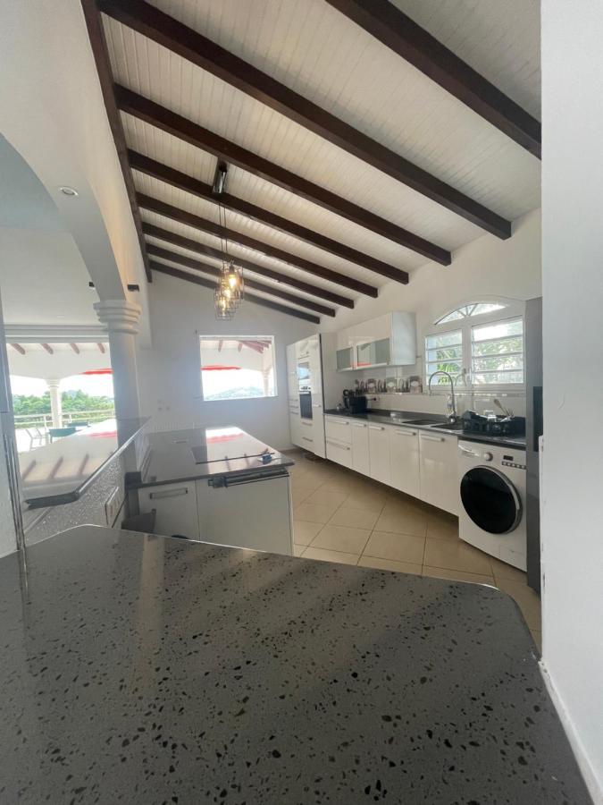 Les Appart Villa Sunbay Caraibes Avec Piscine Privative Vue Mer Et Montagne Le François Dış mekan fotoğraf