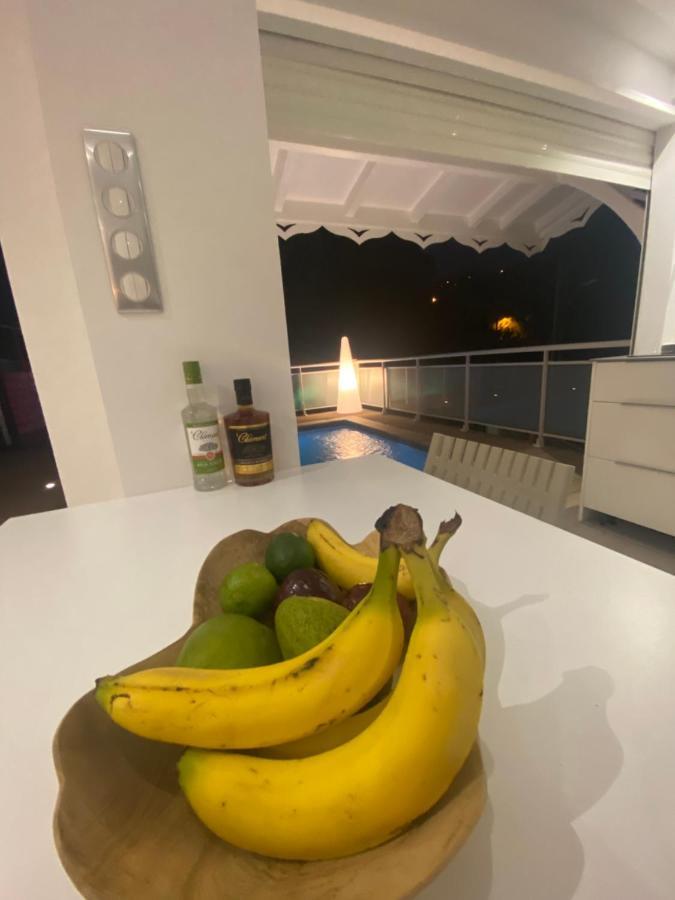 Les Appart Villa Sunbay Caraibes Avec Piscine Privative Vue Mer Et Montagne Le François Dış mekan fotoğraf