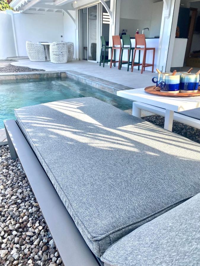 Les Appart Villa Sunbay Caraibes Avec Piscine Privative Vue Mer Et Montagne Le François Dış mekan fotoğraf